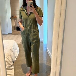 Noble green jumpsuit